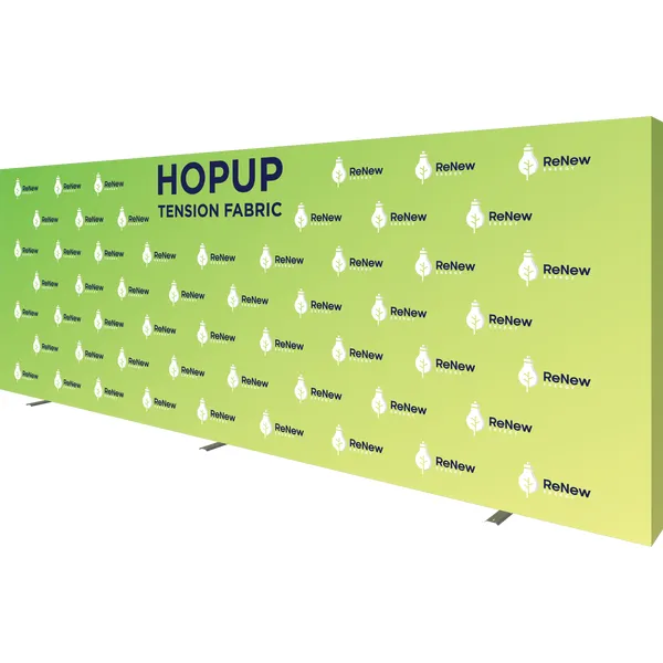 Hopup 20ft Straight Full Height Tension Fabric Display - Image 3