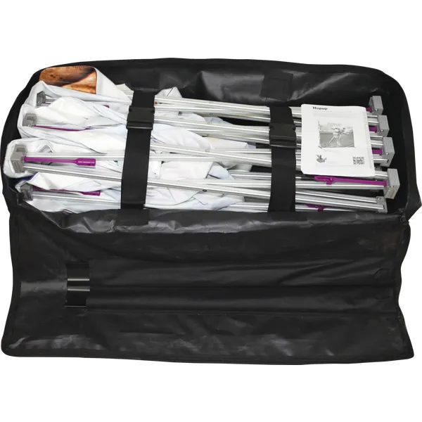 Hopup 20ft Straight Full Height Tension Fabric Display - Image 16