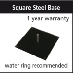 Square Steel Base +$110.00