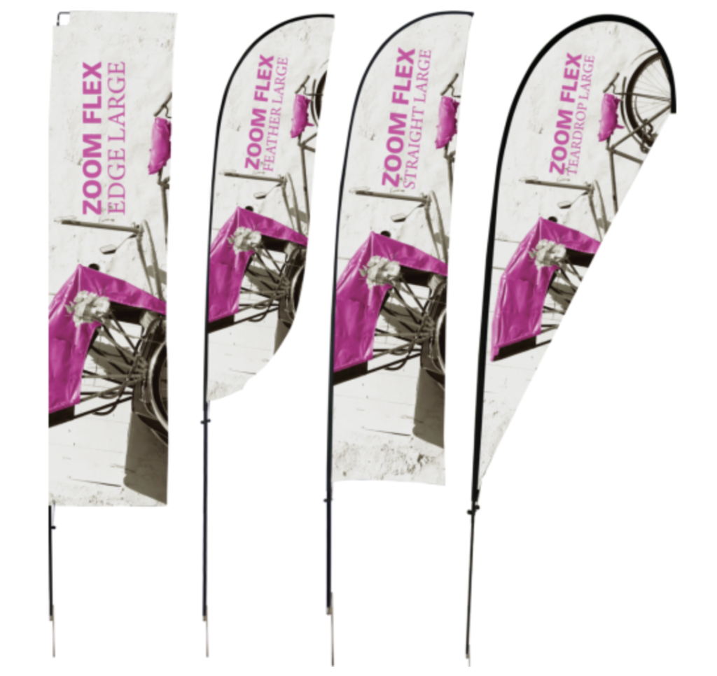 Large Promotional Banner Flag