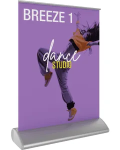 Breeze 1 Tabletop Retractable Banner Stand