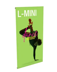 L-Mini Spring Back Banner Stand