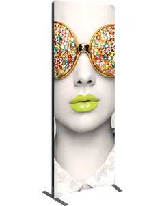 Vector Frame Curved 01 Fabric Banner Display