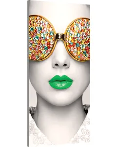 Vector Frame Edge R-01 Rectangle Fabric Poster Display