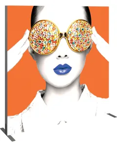 Vector Frame Light Box Square 03 Fabric Banner Display