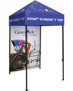 Zoom Economy 5' Popup Tent Full Wall