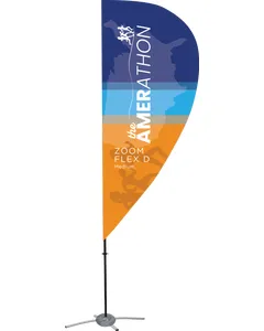 Zoom Flex D-Shaped Flag Medium