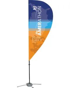 Zoom Flex D-Shaped Flag Small