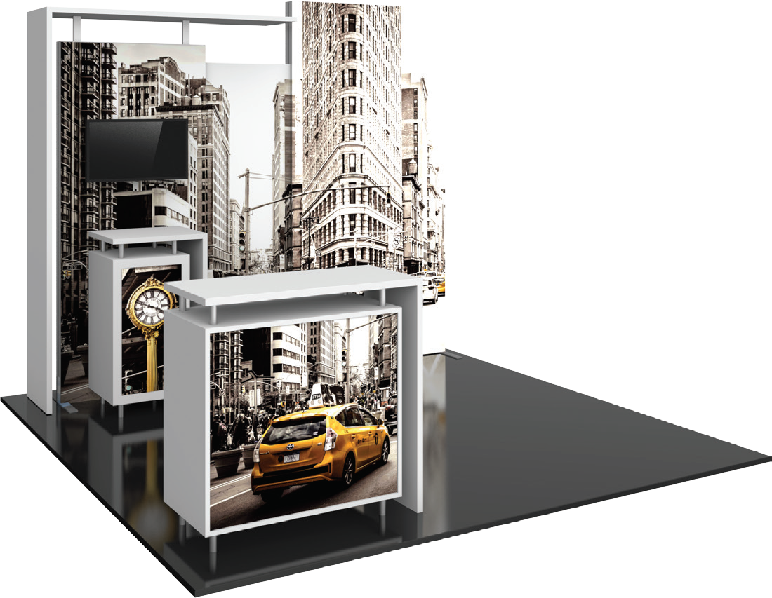 Hybrid Pro Modular Exhibits