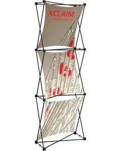 Xclaim 2.5ft Fabric Popup Display Kit 01