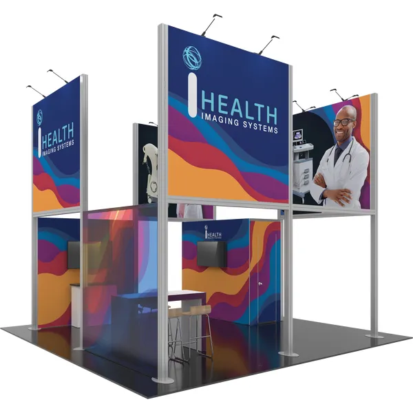 Hybrid Pro 20x20 Modular Island Kit 19B