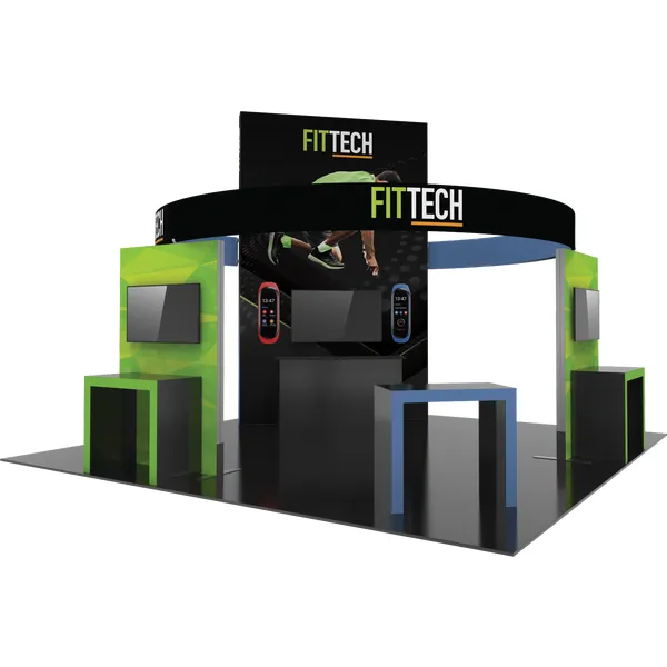 Hybrid Pro 20x20 Modular Island Kit 38