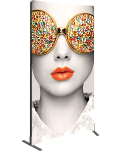 Vector Frame Curved 02 Fabric Banner Display