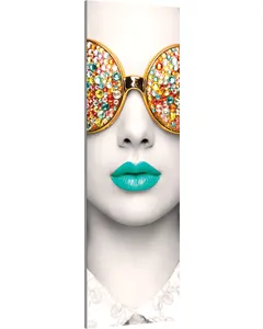 Vector Frame Edge R-02 Rectangle Fabric Poster Display