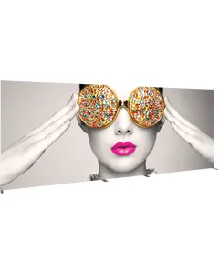 Vector Frame Rectangle 07 Fabric Banner Display