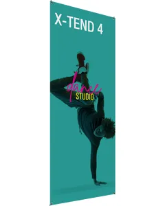 X-TEND 4 Spring Back Banner Stand