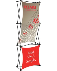 Xclaim 2.5ft Fabric Popup Display Kit 02