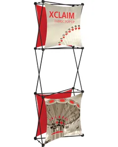 Xclaim 2.5ft Fabric Popup Display Kit 03