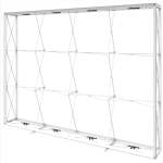 Backlit exhibit backdrop