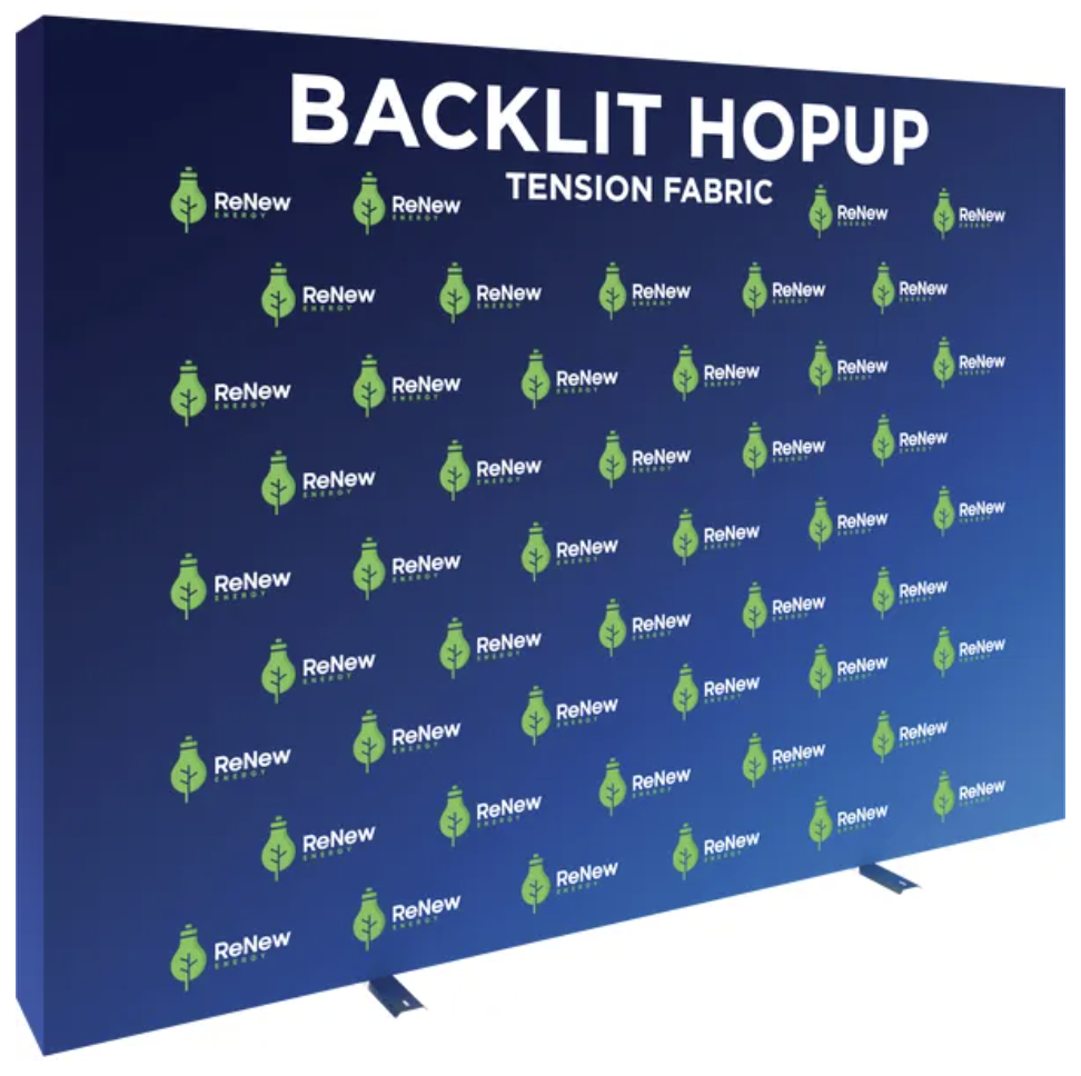 10ft backlit popup trade show display Canada